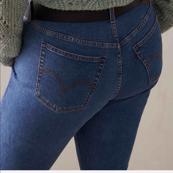 Stretchy High-Waisted Wedgie Skinny Jean - Levi's - Picture 4 of 16
